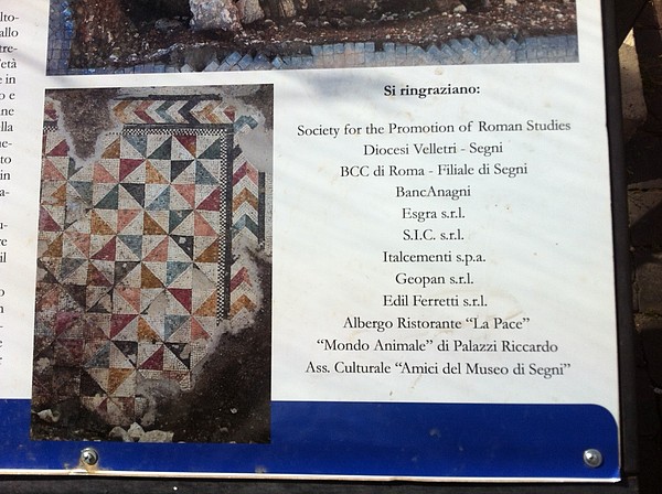 British School at Rome Segni Project