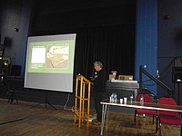 Ian Roberts introduces delegates to the archaeology of the Magnesian limestone