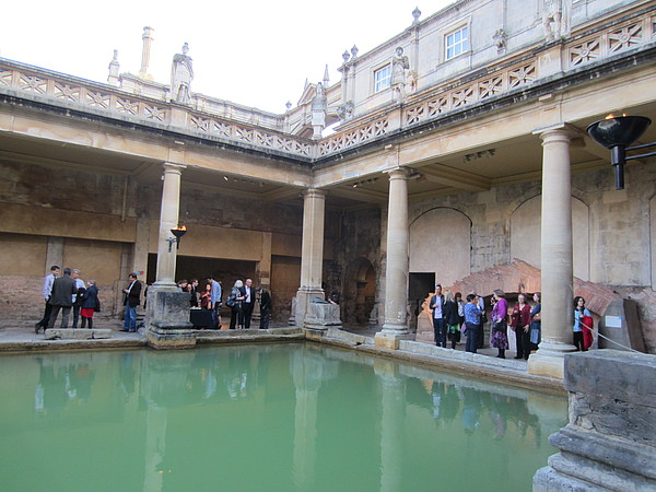 Beau Street Hoard Symposium reception at the Baths