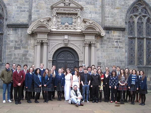 CICERO 2014 participants at  George Heriot's School, Edinburgh