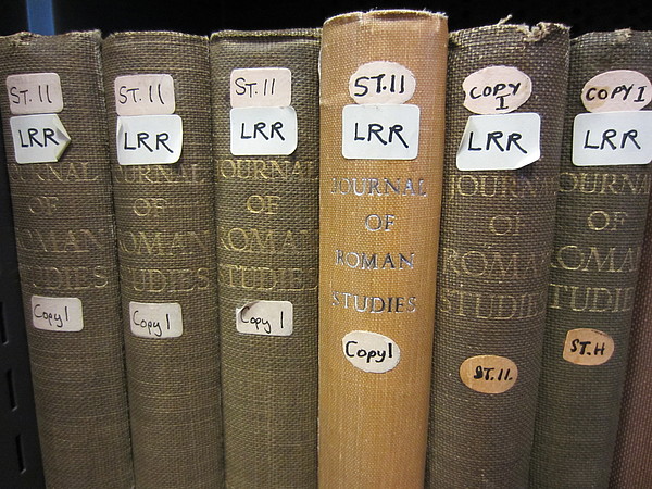 library copies of JRS